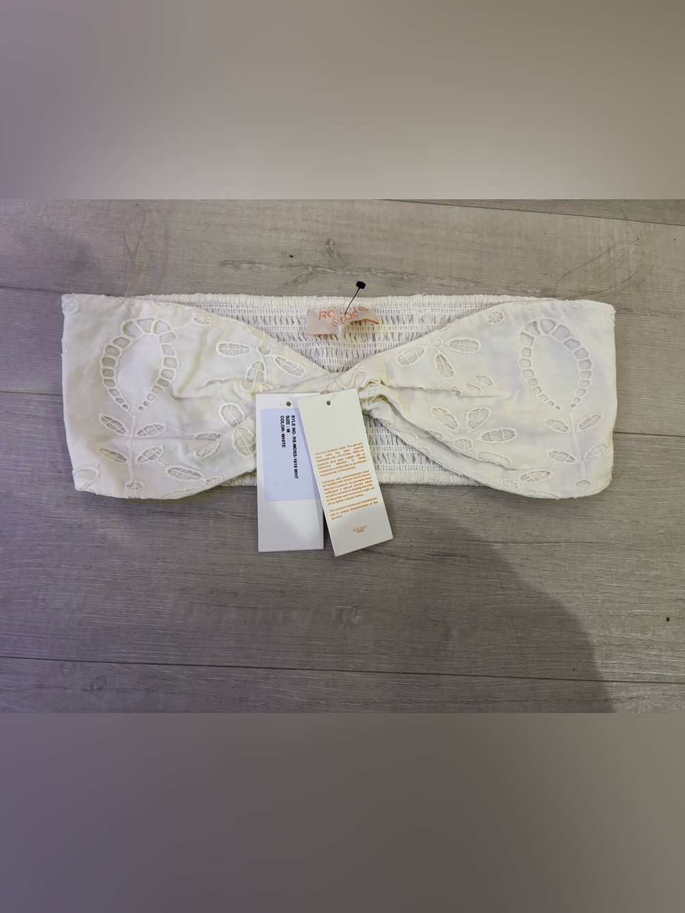 NWT Rococo Sand Moss Bandeau Size M